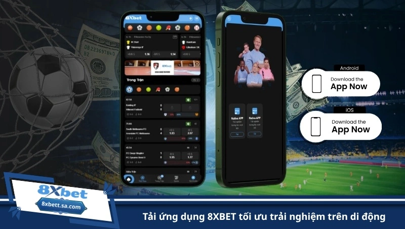 tải ứng dụng 8XBET tối ưu trải nghiệm trên di động