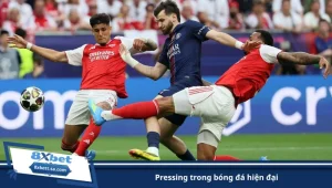 pressing trong bóng đá hiện đại