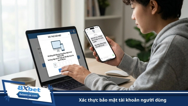 xác thực bảo mật tài khoản người dùng
